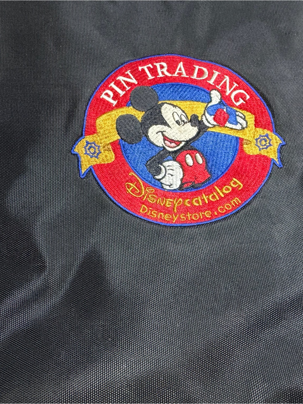 Disney Pin Trading Mickey Book with Patch Embroidered patch